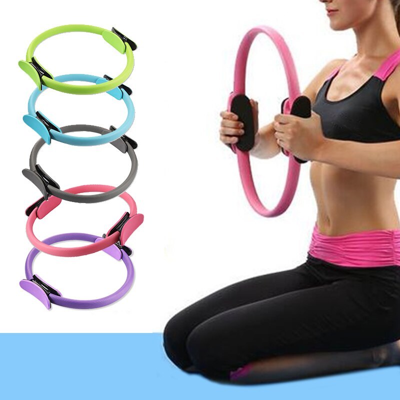 Yoga Fitness Pilates Ring Women Girls Circle Magic Exercise 