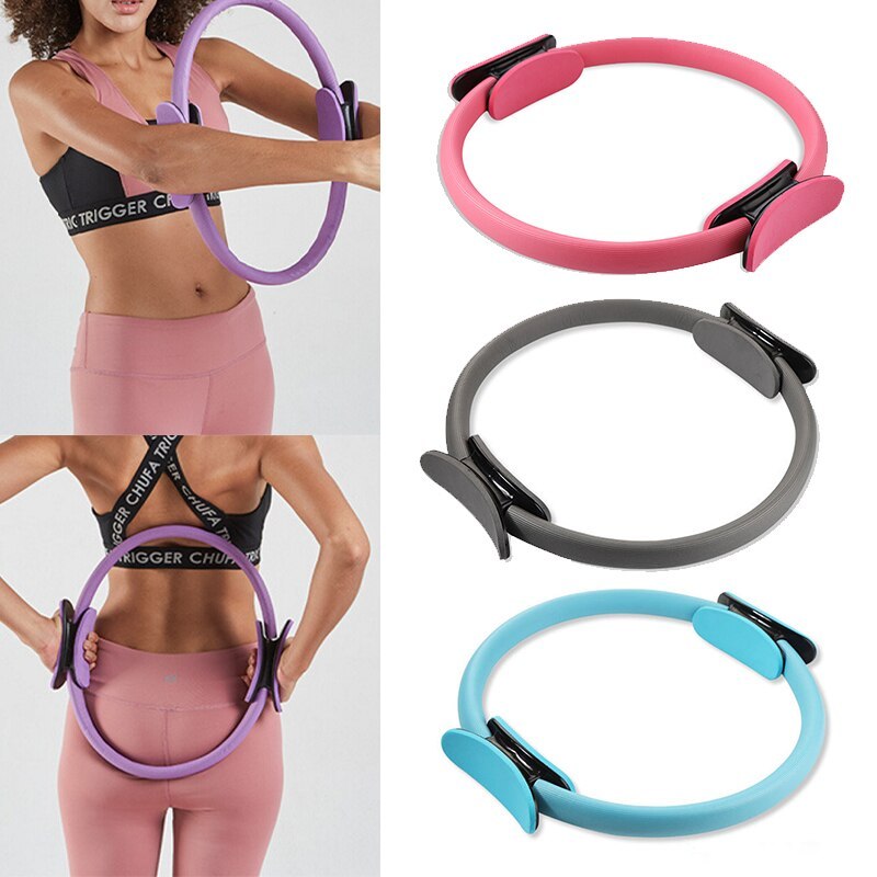 Yoga Fitness Pilates Ring Women Girls Circle Magic Exercise 