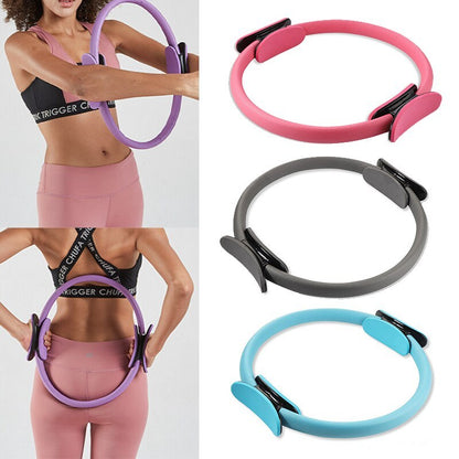 Yoga Fitness Pilates Ring Women Girls Circle Magic Exercise 