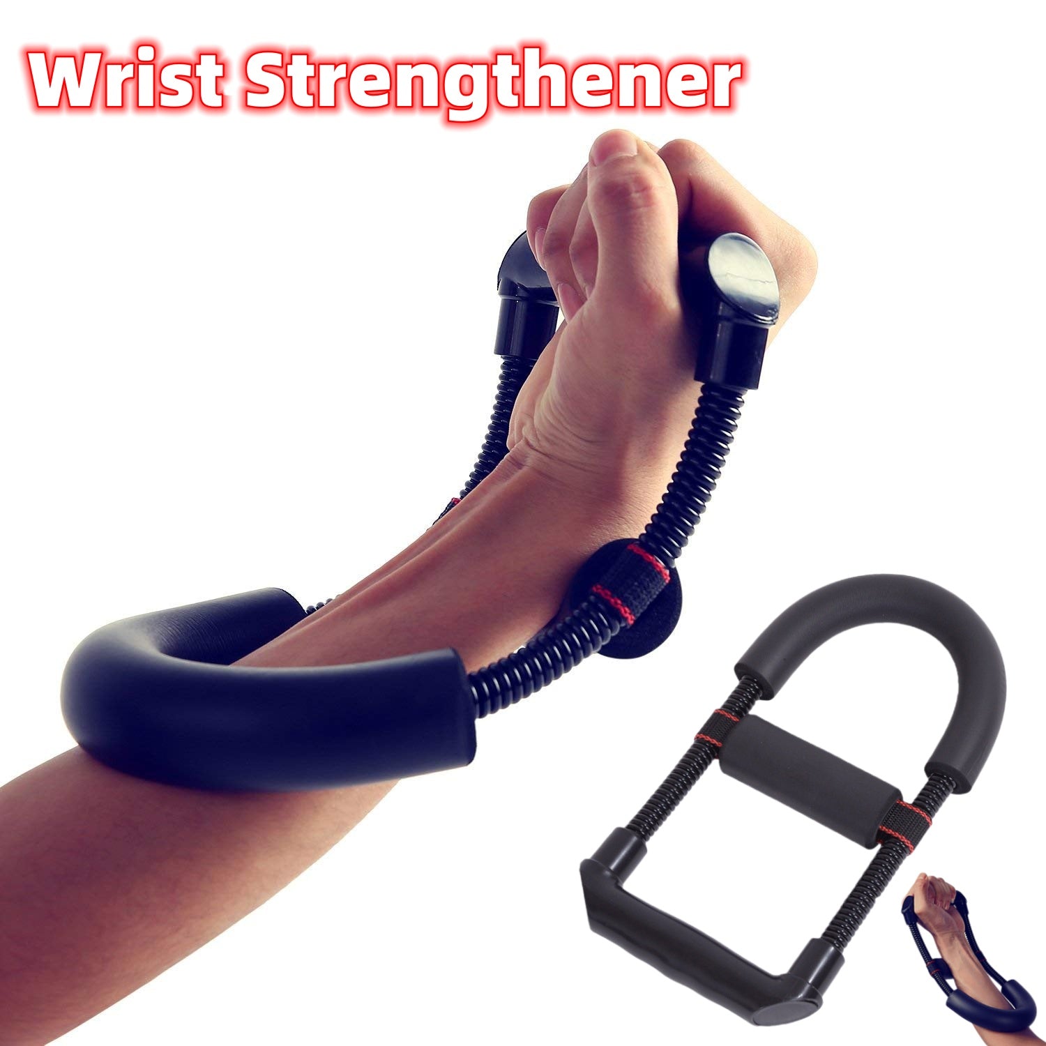 Grip Power Wrist Forearm Hand Grip Arm Trainer 