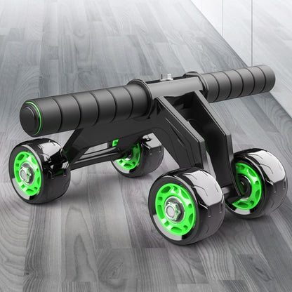 Four-wheeled Abdominal Roller Muscle Fitness Equipment