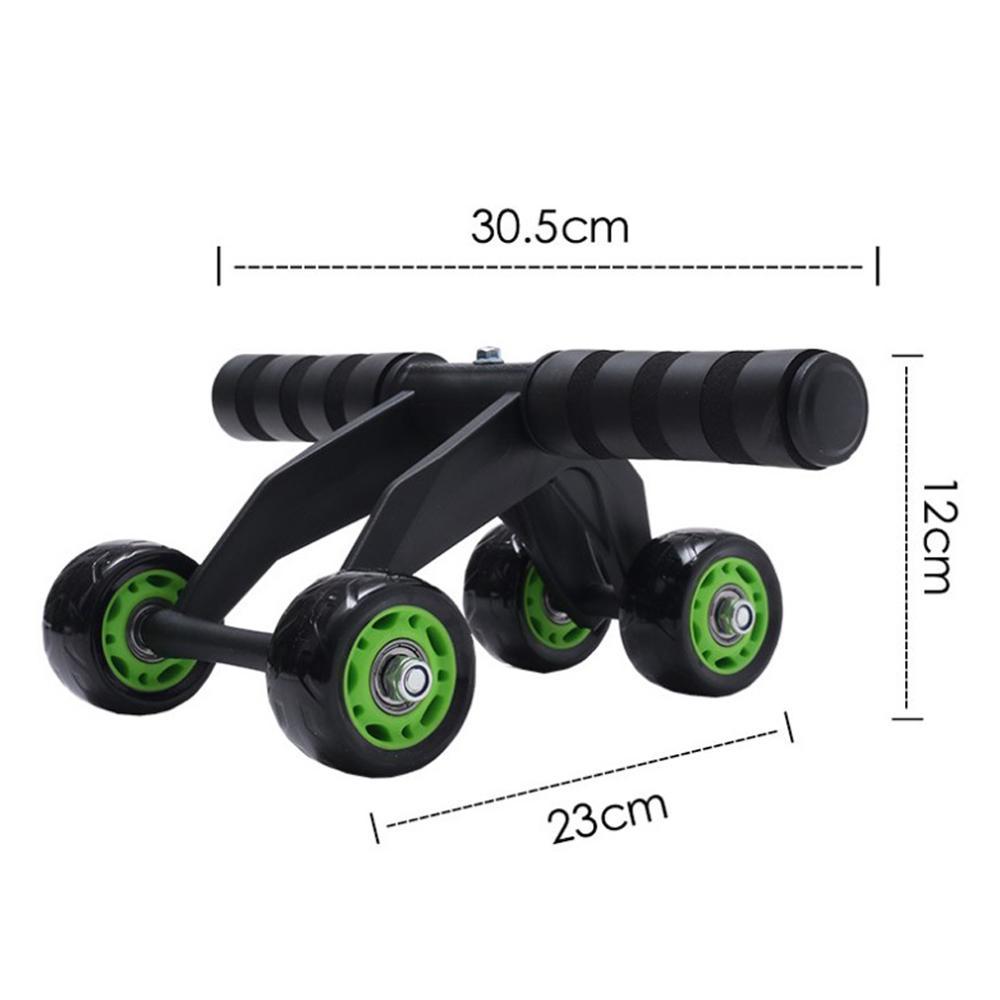 Four-wheeled Abdominal Roller Muscle Fitness Equipment